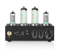 Phono Preamp Vacuum Tube, MM Turntable Preamplifier with Gain Control, Volume Knob, Stereo RCA/3.5mm Jack Output
