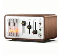 Phono Preamplifier for Turntable, MM/MC Audio Tube Preamp with Headphone Amp, Hi-Fi Volume Bass Treble Control for Vinyl Record Player Home Stereo