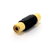 kenable Phono RCA Coupler Socket to Socket Adapter Audio/Video [Single]