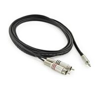 Phono - Stereo Minijack Pro Cable 1m