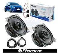 Phonocar 66020 Coaxial Speakers 100mm 60W Pair For FIAT Grande Punto