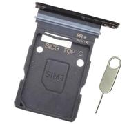 PHONSUN Replacement Sim Card Tray for Samsung Galaxy S25 Edge SM-S937U S937U1 - USA Version with Stainless Steel Eject Pin (Titanium JetBlack)