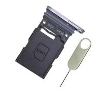 PHONSUN Replacement Sim Card Tray for Samsung Galaxy S25 S931U S931U1 / S25+ S25 Plus S936U S936U1 - USA Version with Stainless Steel Eject Pin (Silver Shadow)