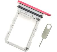 PHONSUN Replacement Sim Card Tray Holder for Samsung Galaxy Z Flip 7 SM-F761U F7610 F761 (Coralred/Red)