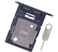 PHONSUN Sim Card Tray SD Card Holder Replacement for Samsung Galaxy A15 (5G) SM-A156U A156U1 A156B A156 - Blue Black