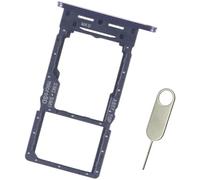 PHONSUN Sim Card Tray SD Card Holder Replacement for Samsung Galaxy A25 (5G) SM-A256U A256U1 A256B A256 - Black