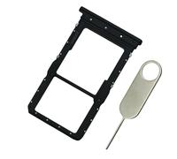 PHONSUN XT2513 Single Sim Card Tray SD Slot Holder Replacement for Motorola Moto G 2025 (Forest Gray) with Stainless Steel Eject Pin Tool