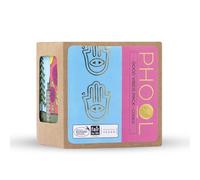 PHOOL LUXURY INCENSE Good Vibes Pack (80 Incense Cones 2 Fragrances: Indian Rose and White Cedar) (Orange)