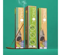 PHOOL LUXURY INCENSE Mosquito Repellent Pack (80 Incense Sticks | 2 Fragrances- Citronella & Eucalyptus) (Green)