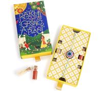 Phool Plantable Evil Eye Rakhi for Brother | Grows into a plant -Handcrafted & Eco Friendly | Pure Cotton Rakhi | Roli & Chawal Included