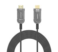 phoossno Gen 2 Certified 8K Fiber Optical HDMI 2.1 Cable Ultra High Speed HDMI Cable 48Gbps 50ft 15m HDR eARC HDCP2.2 2.3 Support 4K 120Hz 8K60Hz Compatible with PS5 Xbox RTX3080/3090/LG C9/B9