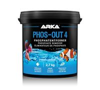 Phosphate Remover Aquarium 5 L - Phos-Out 4 PO4 Iron Hydroxide Granules | for freshwater & marine aquariums, filter medium against algae, binds phosphate, silicate, copper and yellowing, pH-neutral