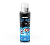 Phosphate Remover for Aquariums - ARKA Phos-Out 4 236 ml - liquid PO4 remover for freshwater & marine tanks - rapid action, lanthanum-free - prevents algae & stabilises water quality