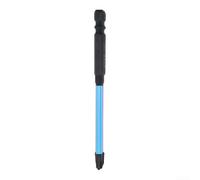 Phosphated Screwdriver Bits 110mm Rust Resistant | HRC63 alloy steel, strong magnetic tip, fits socket switches, 110mm extra long reach