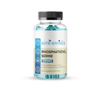 Phosphatidylserine Supplement 300mg- Organic Brain Supplement Support Gummies- Supports Memory, Mental Clarity, Mood & Cognitive Health- Natural Focus Gummies Supplements- 60 Count
