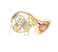 Phosphor Bronze French Horn Instrument In The Key Of Bb To F Split Double Row Professional Performance Marching Horn