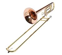 Phosphor Bronze Tenor Pitch-Shifting Trombone Instrument Dropping B To F For Beginners Entry-Level Test Performance