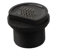 Phosphor Copper Gold-Plated E13 Network Coupler IP67