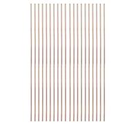 Phosphor Copper Welding Rods, Round Welding Consumables for Air Conditioner and Refrigerator Copper Tube Repair, 20 pcs, 2.5 mm Diameter, 25 cm Length