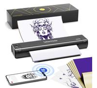 PhoTatt TP81 Tattoo Stencil Printer - Bluetooth Tattoo Printer Machine A4 Printer with 10pcs Transfer Paper, Thermal Tattoo Printer for Tattoo Artists & Beginners, Compatible with iPad, Phone, PC