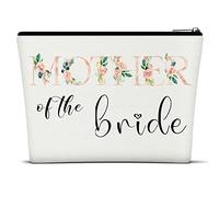 Photect Mother of the Bride Makeup Bag, Wedding Gift Cosmetic Pouch