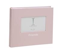Photo Album 160 4x6 Landscape Pictures - Friends Slip in Photos with Personalising Window