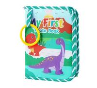 Photo Album, Crinkle Book, Easy Grip Sensory Toy Lightweight Book Travel Ready Machine Washable Educational Fun Soft Texture, Collectible Keepsake for Kids, Children, Boys, Girls