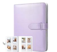 Photo Album for Fujifilm Instax 3-inch Film Polaroid Photos, Mini Album 256 Pockets Camera Accessories Photo Album Compatible with Fujifilm Instax 12 11 9 8+ 8 7S 50S 40 26 25