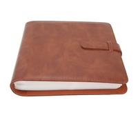 Photo Album, Lock Design, Large Capacity 288 Pockets, 3 Inch PU Leather Photo Album for Mini 11 (Brown)