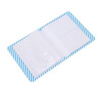 Photo Album, Mini Photo Album 3in PU Postcard with 64 Pockets for Storage