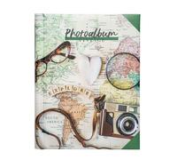 Grupo Erik Photo Album Self Adhesive - Travel Vintage, 9x12 in - 24x32 cm | 15 Double Sided Pages, Polaroid Photo Album, Scrapbook, Memory Book | Travel Gift Ideas, Family Gifts under 15 Pounds