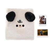Photo Album - Soft Plush A6 Photo Album - Photo Collection Stickers for Organizing, for Parties, Travels, Home, School, Memories Collection Daily Organization