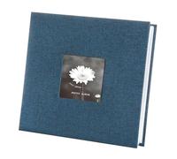 Photo Album with Pockets | 4X6 200 Pockets Photo Album Book - Linen Hardcover Large Capacity Scrapbook with Front Window for Wedding Family Baby Travel Memories
