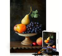 Photo Art Fruits I 1000 Pieces Jigsaw Puzzles for Teenagers Solid Logic Toy Peaceful Fun Precision Cut Amazing Present (50x75cm)