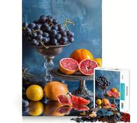 Photo Art Fruits II 1000 Piece Jigsaw Puzzles for Adults Smart Reason Toy Quiet Fun Smooth Edge Festival Gift (38x26cm)