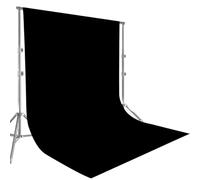 Photo Background Black 2 x 3 m Photo Background Black Fabric Photography Foldable Photo Wall for Fashion Photography Photo Studio Weddings Parties Video