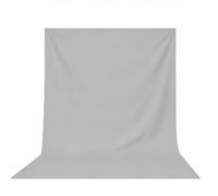 Photo Background Grey, 3 x 6 m Foldable Photography Background, Washable Polyester Photo Background, Photo Background for Photo Studio, Photo Shoot, Video, TV, Fashion Photography, Weddings