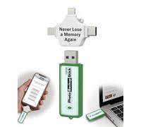 Photo Backup Stick Photostick for iPhone & Android 128GB Removes Duplicates | This universal photo stick keeps your memories safe. Works on phones, tablets & computers to backup photos and videos.