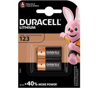 Photo Battery Duracell 10 "Ultra DL 123 Lithium Pa