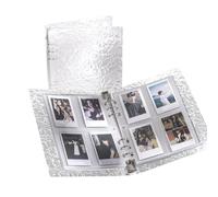 Photo Binder - Transparent Page Storage Book | A5 Acrylic PP Organizer | Page System and Forty Pockets Protect Collections, Card Trading, Memory