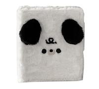 Photo Book - Plush Dog Cover Picture Binder,Adjustable Rings Portable Organization Photobook for Wedding Travel Kids School Memory Keeping