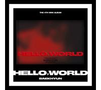(Photo Book Ver) EXO BAEKHYUN HELLO, WORLD 4th Mini Album (HELLO Ver. + Gift Card) K-POP SEALED