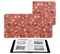 Photo Books Floral Photobooks For All Size Pictures Self Adhesive Pages 4x6, 5x7, 6x8 Photos
