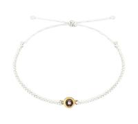 Photo Bracelets - Projected Image Bracelet - Photo Projection Bracelet Hand Braided Rope Circle Photo Bracelet Adjustable I Love You Projection Bracelet, White-Gold Rope, Se référer à la description