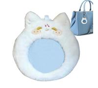 Photo Card Holder - Holder with Cover, Plush Tag for Card Storage for Girls | Portable and Convenient for Travel, School, Events, Cell Phone Accessory, Organizer