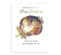 Photo Christmas Card Open Religious - 8 x 6 inches - Avant Garde Studios