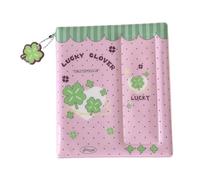 Photo Collection Book 20 Pockets 6Inch Photo, Four l eaf clo ver, C