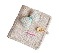 Photo Collection Book 40 Pocket Photo Album Card Organiser With 3 Rings Cloth Binder Cover For 3Inch Photocard Picture Multipurpose Card Display Book
