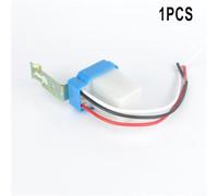 Photo Control Switch for Street Lights - Automatic Day/Night Light Sensor Controller, 12V-220V AC/DC Input, 10A Load, Compact 5x4.2x3.3cm Design(220V)