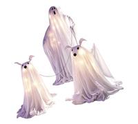 Photo Corner Halloween Ensemble, Bright Walker Figure Layout, Soft Fabric Forms, Companion Puppies, Foyer Celebration Scene Dressing Party Backdrop Holiday Room Accent